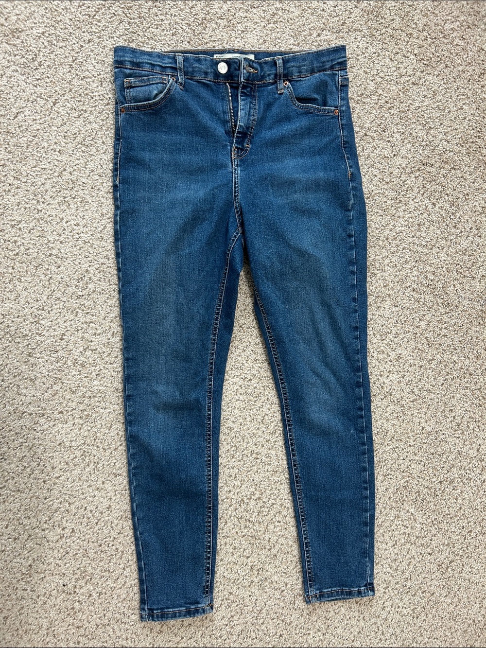 Topshop Women's Moto Jamie skinny jeans